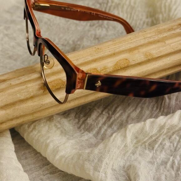 Kate Spade SHANTAL 0QTQ Havana Pink Tortoise Women’s Eyeglasses Cat Eye main image 8